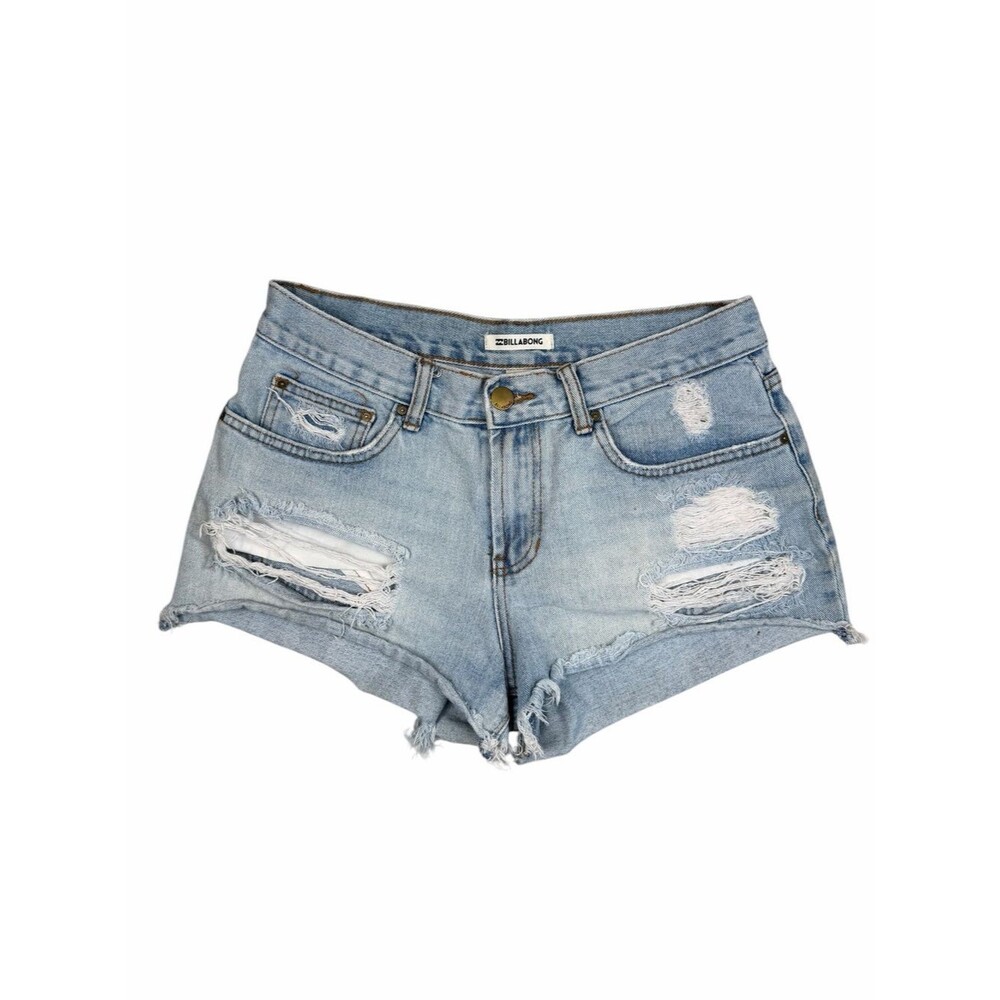 Billabong Distressed Denim Shorts - Size 28